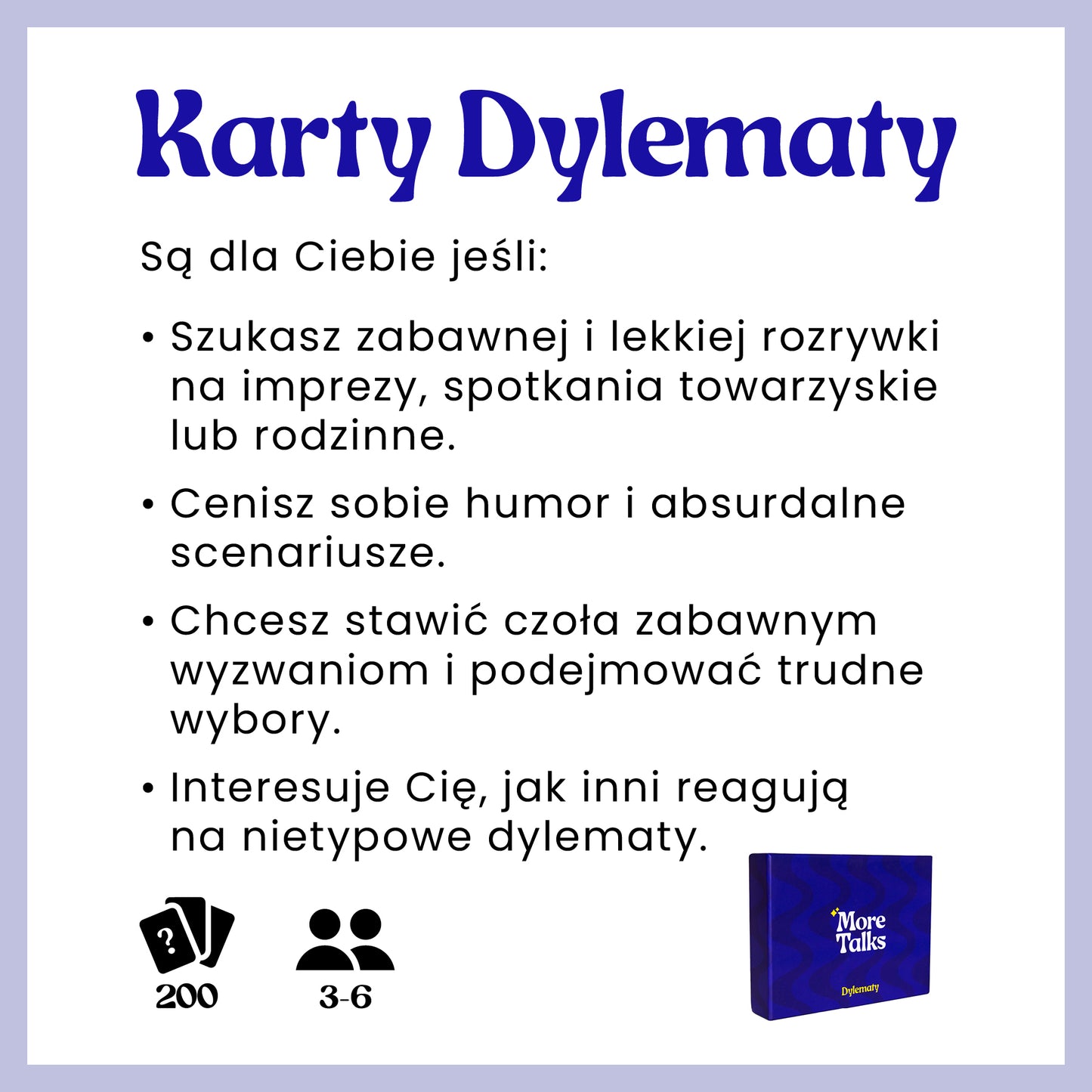 Karty do rozmów Dylematy