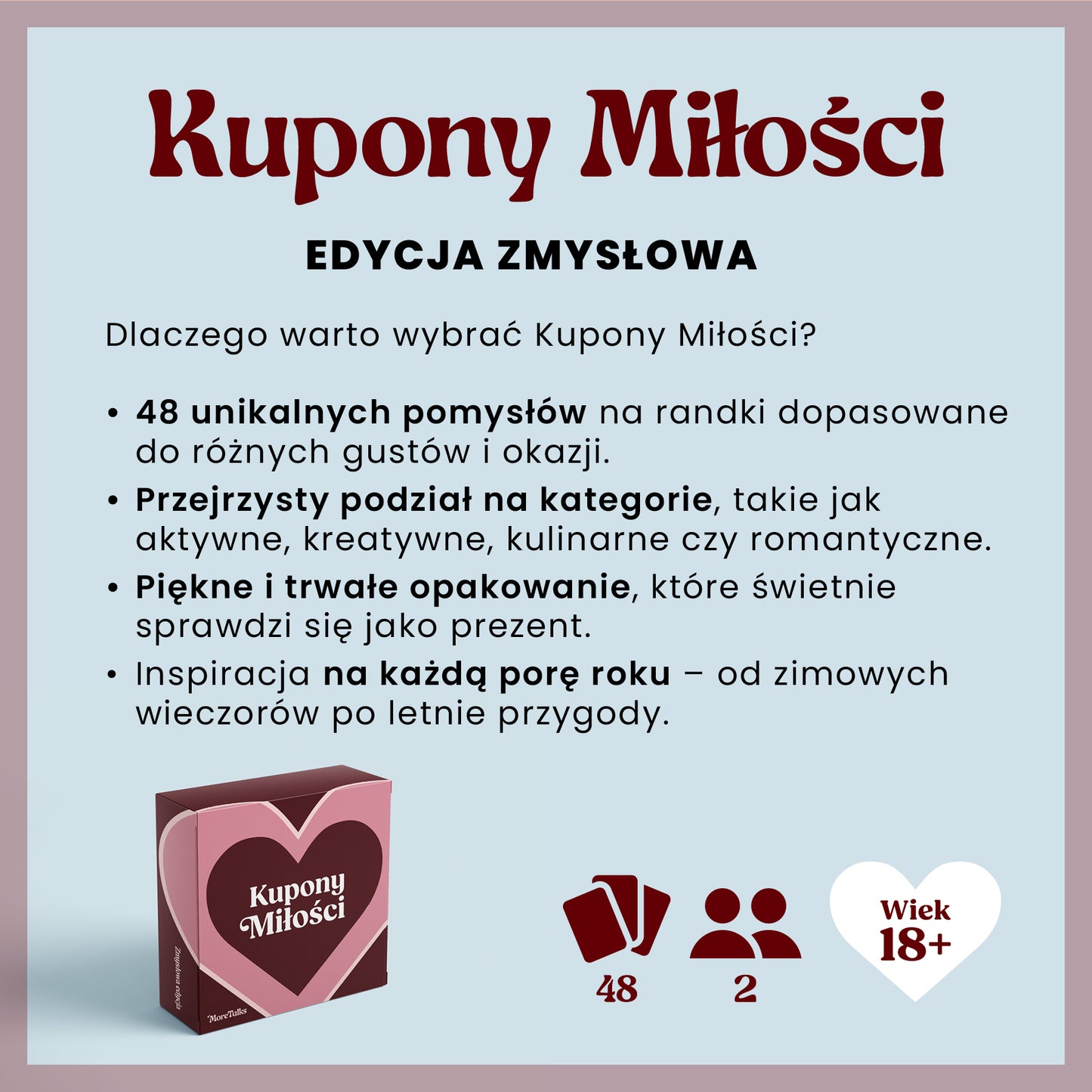 Kupony Miłości – 48 pomysłów na randkę