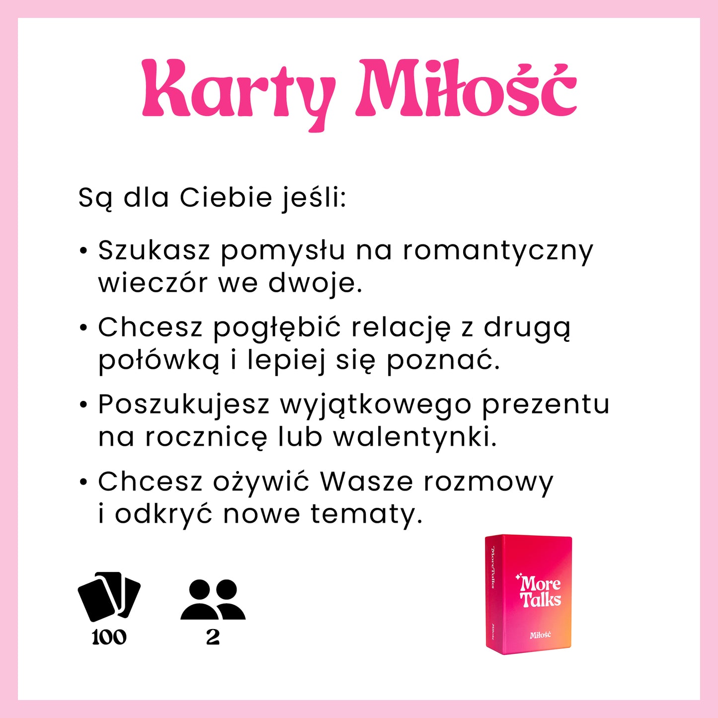 Karty do rozmów Miłość