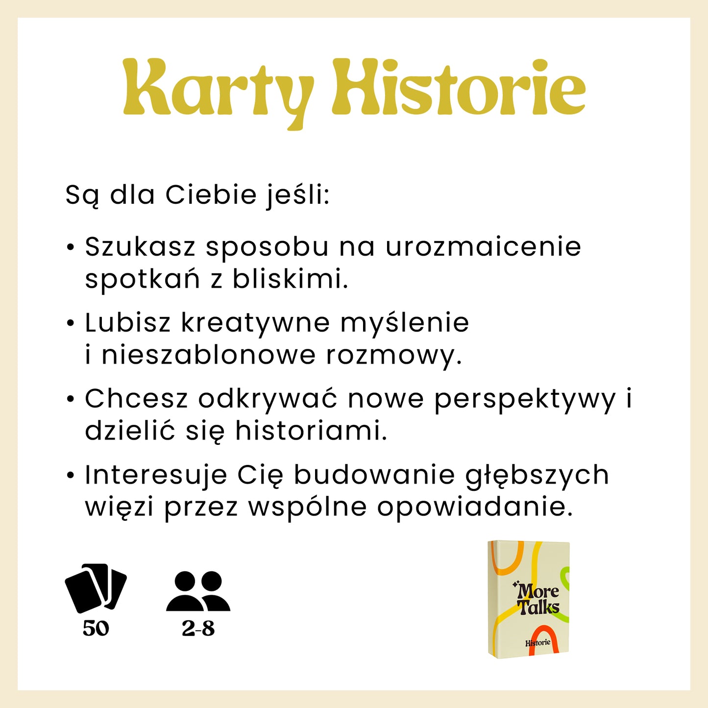 Karty do rozmów Historie