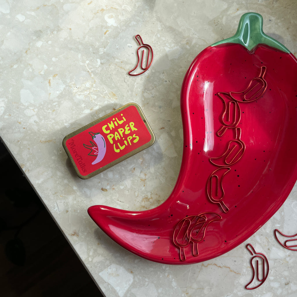 Spinacze w kształcie papryczek chili